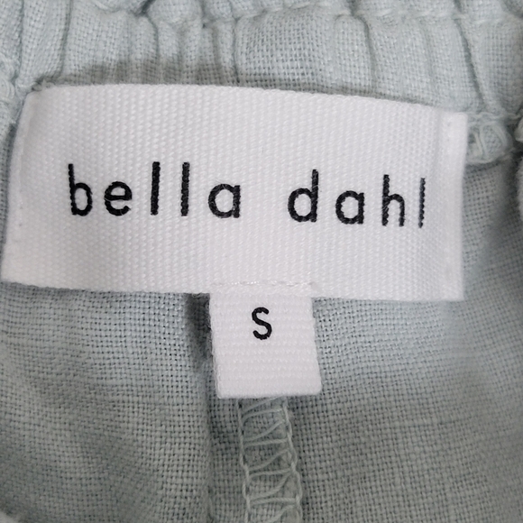 Bella Dahl NWT Ruffle Waist Short 100% Linen Size Small. - Picture 2 of 8